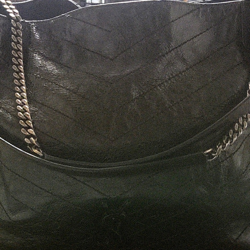 YSL Large Black Tote